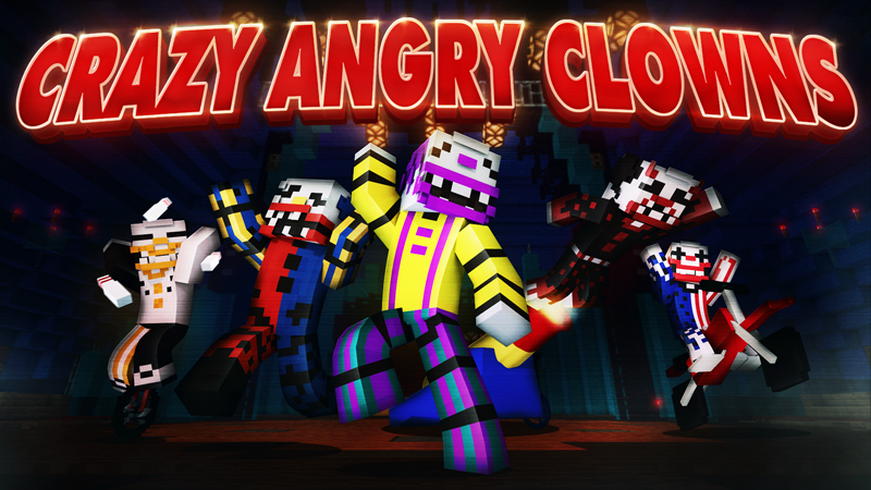 Crazy Angry Clowns Key Art