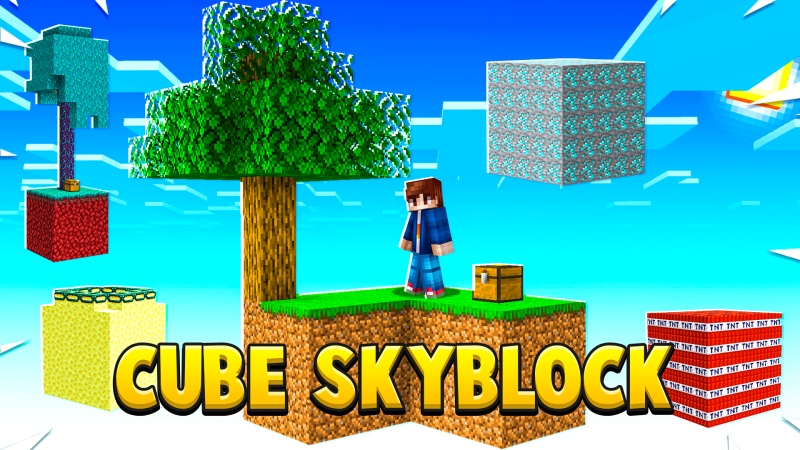 Cube Skyblock Key Art