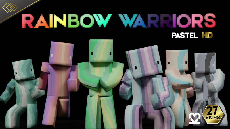 Rainbow Warriors: Pastel HD Key Art