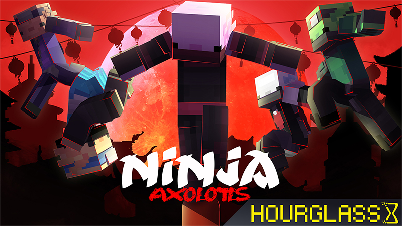 Ninja Axolotls by Hourglass Studios (Minecraft Skin Pack) - Minecraft ...