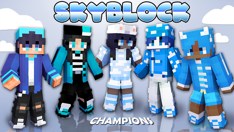 SkyBlock Champions Key Art