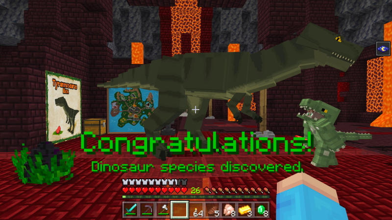 Dinosaur World in Minecraft Marketplace | Minecraft
