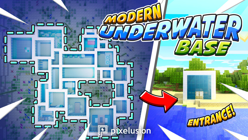 Modern Underwater Base In Minecraft Marketplace Minecraft