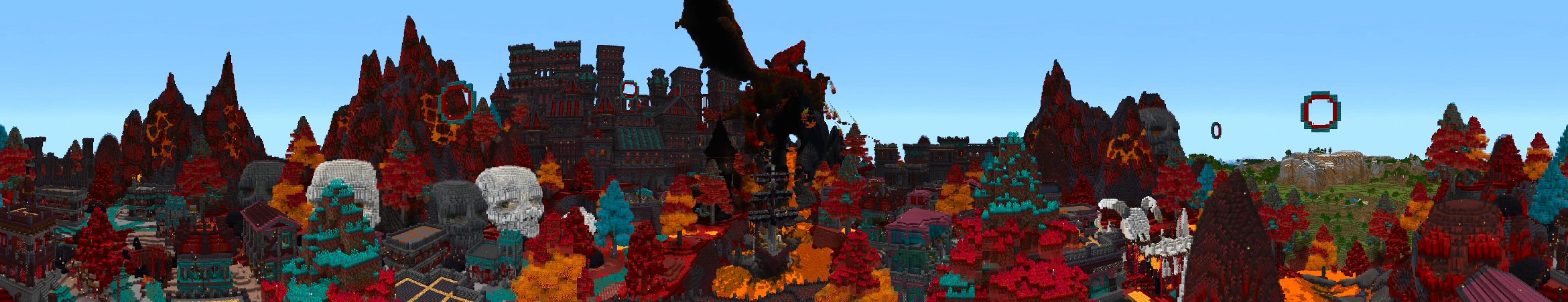 Nether Village Panorama