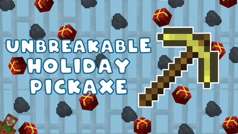 Unbreakable Holiday Pickaxe Key Art