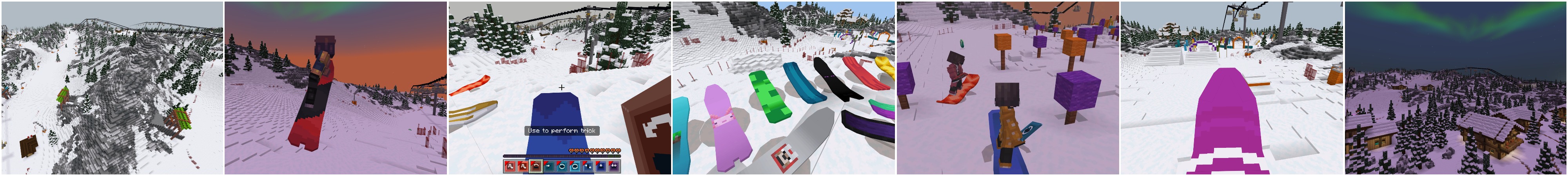 SNOWBOARDS Panorama