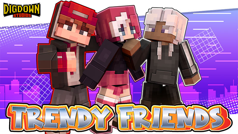 Trendy Friends Key Art