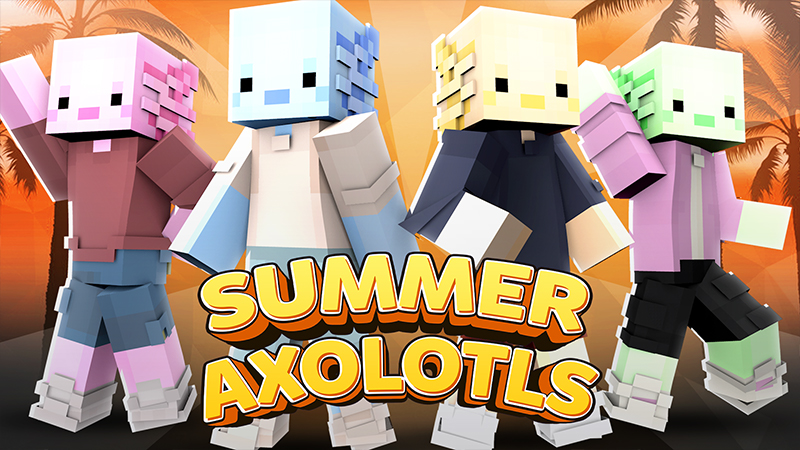 Summer Axolotls Key Art