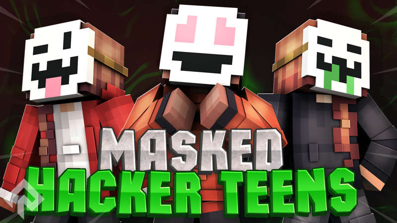 Masked Hacker Teens Key Art