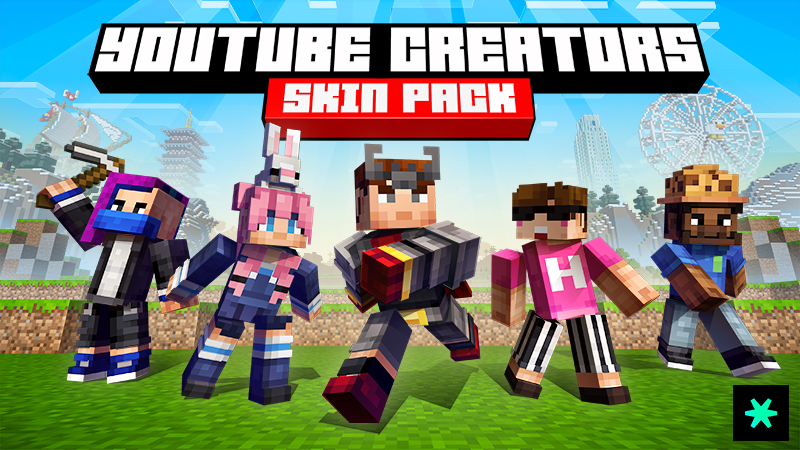 YouTube Creators Skin Pack