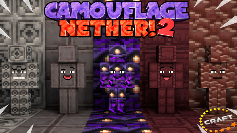 Camouflage Nether! 2 Key Art