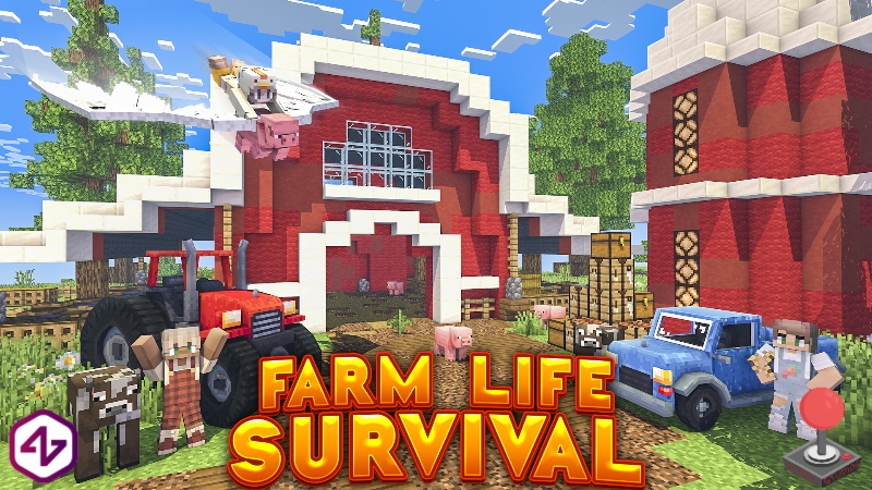 Farm Life Survival In Minecraft Marketplace Minecraft