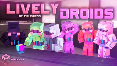 Lively Droids on the Minecraft Marketplace by Black Arts Studio Lively Droids on the Minecraft Marketplace by Black Arts Studio