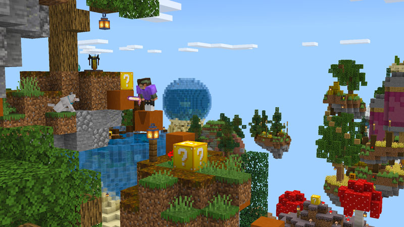 Infinity Lucky Block Skyblock in Minecraft Marketplace