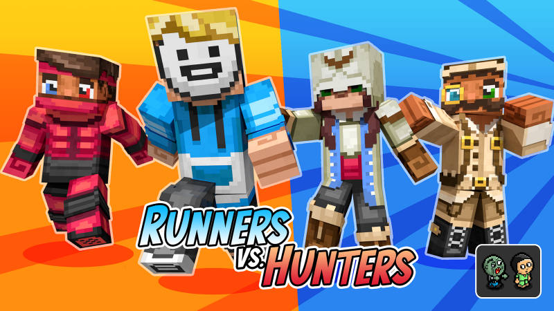 Runners Vs. Hunters Key Art