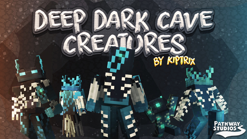 Deep Dark Cave Creatures Key Art