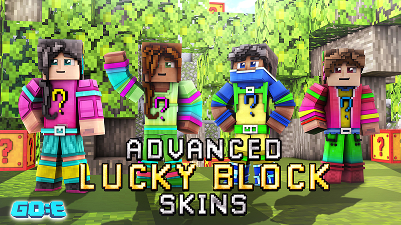 lucky block  Minecraft Skins