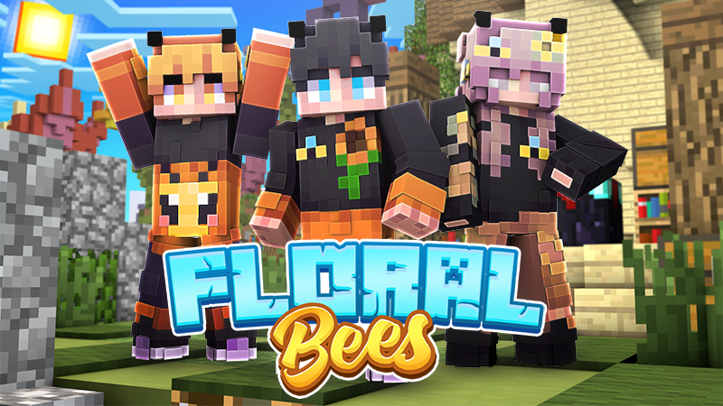 Floral Bees Key Art