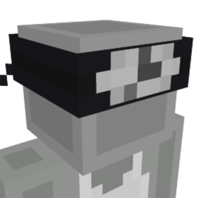 Ninja Headband on the Minecraft Marketplace by CubeCraft Games Ninja Headband on the Minecraft Marketplace by CubeCraft Games