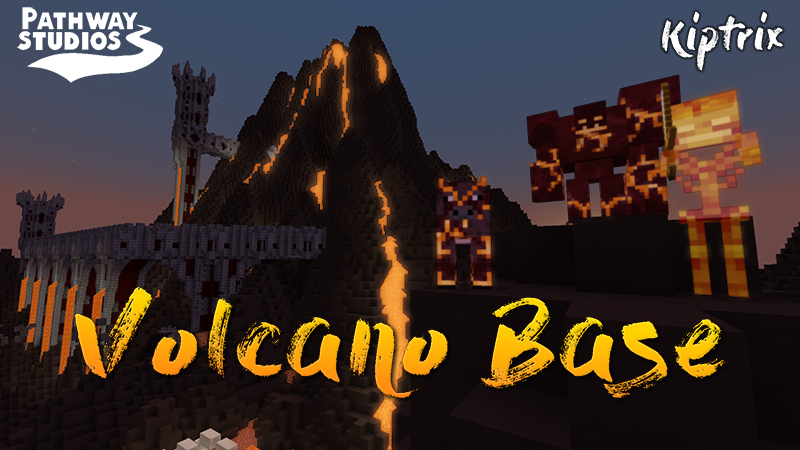 Volcano Base In Minecraft Marketplace Minecraft