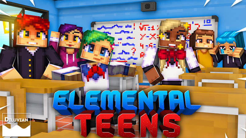 Elemental Teens By Diluvian Minecraft Skin Pack Minecraft Marketplace Via