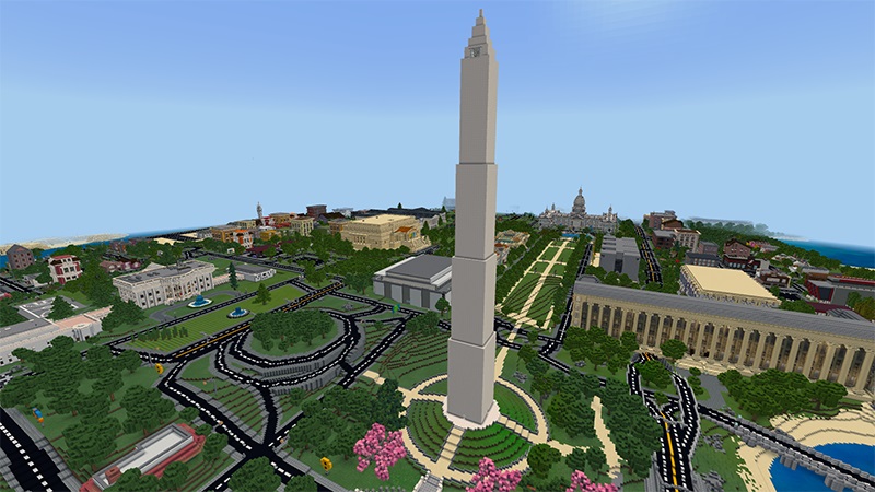 Washington D C In Minecraft Marketplace Minecraft