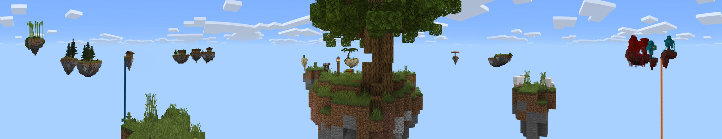 Random Drop Skyblock Panorama