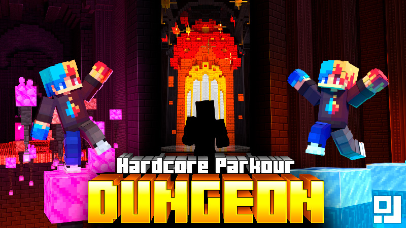 Hardcore Parkour Dungeon Key Art