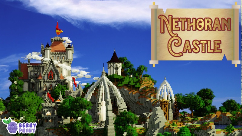 Minecraft Medieval Village With Castle World Download – BlueNerd