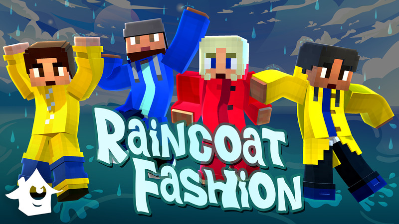 Minecraft raincoat on sale