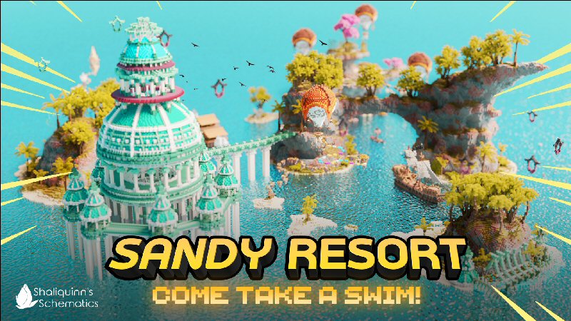 Sandy Resort Key Art