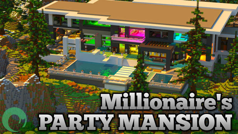 Millionaire's Party Mansion Key Art