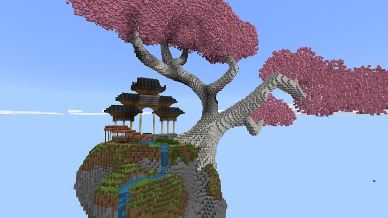 Skyblock Sakura In Minecraft Marketplace Minecraft