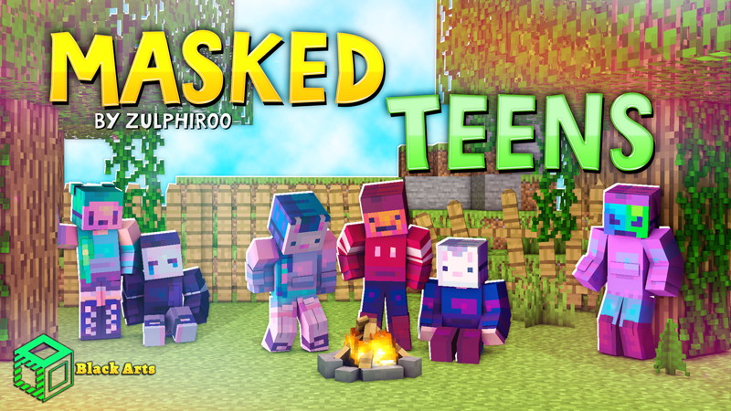 Masked Teens Key Art