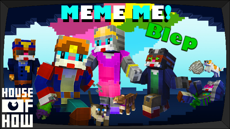 Meme Me! Blep Key Art