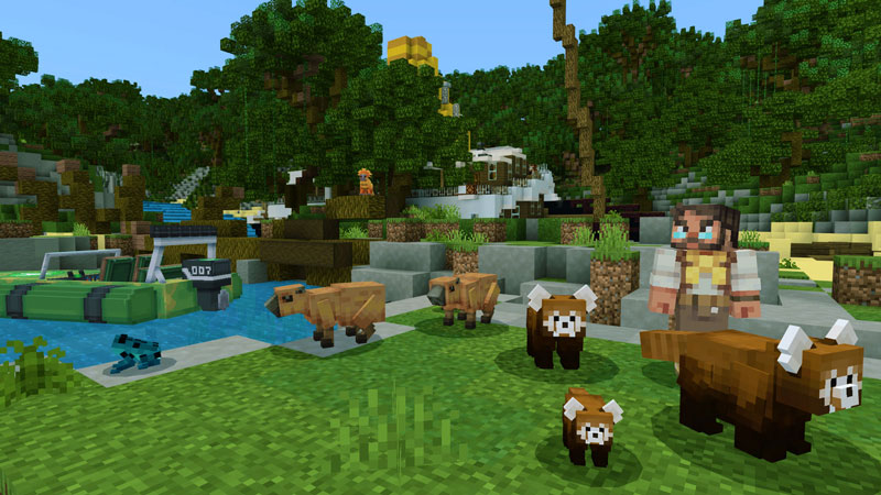 Rainforest Wildlife Explorers In Minecraft Marketplace Minecraft
