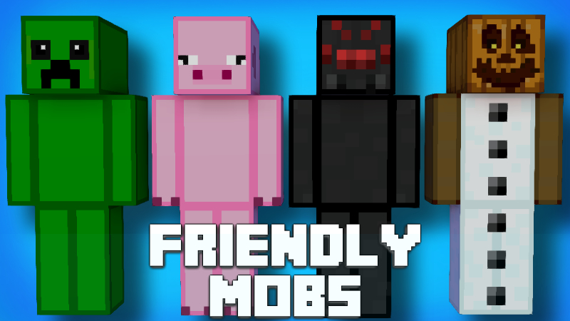 Friendly Mobs by Pixelationz Studios (Minecraft Skin Pack) - Minecraft ...