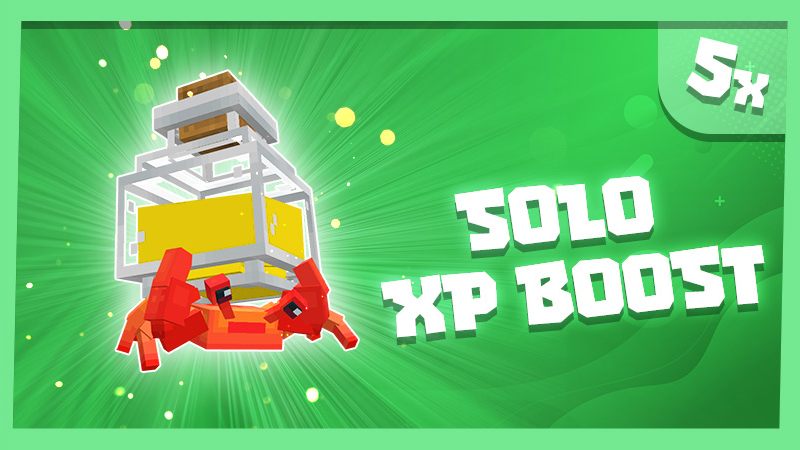 Large Solo XP Boost Key Art