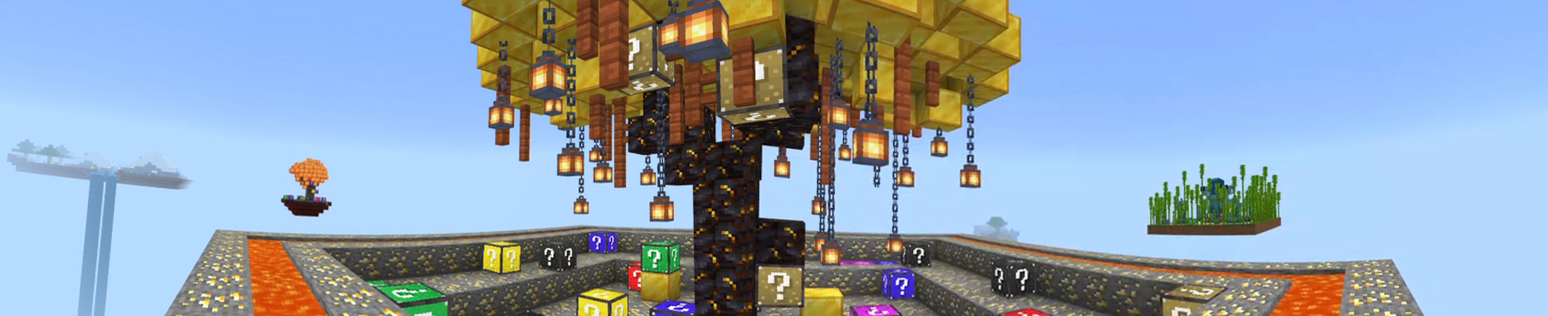 SkyBlock Lucky Block Panorama