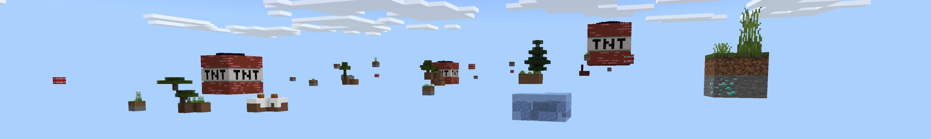 Skyblock Giant TNT Panorama