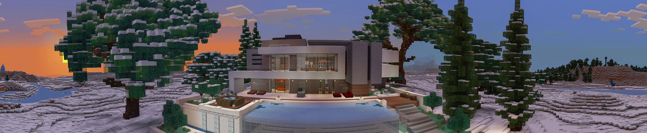 Modern House Panorama