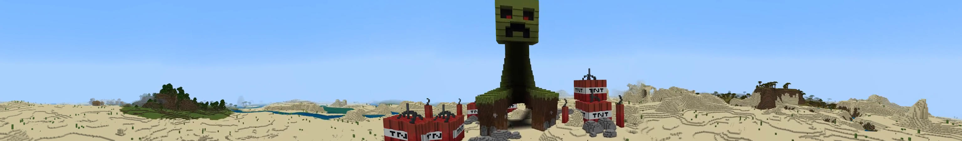 TNT Creeper Panorama