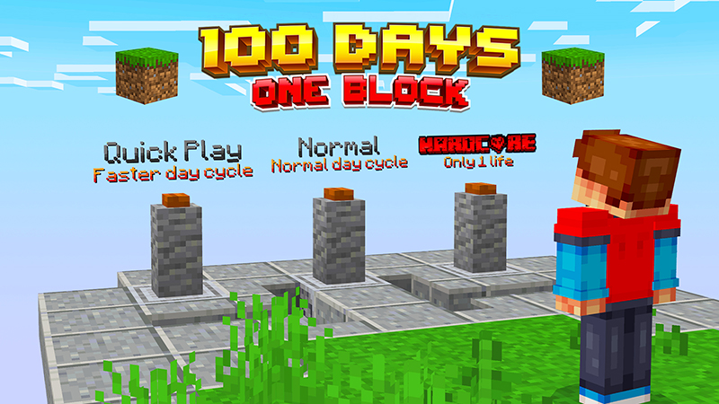 100 Days One Block Screenshot #3
