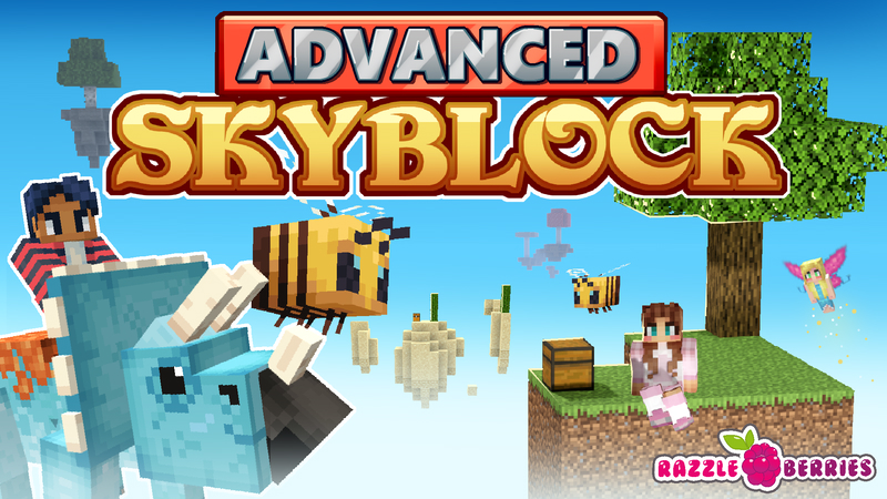 Advanced Skyblock Key Art