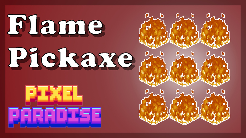 Flame Pickaxe Key Art