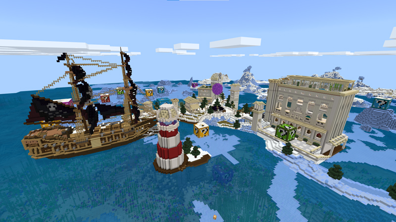 Lucky Block Winter Island Screenshot #5