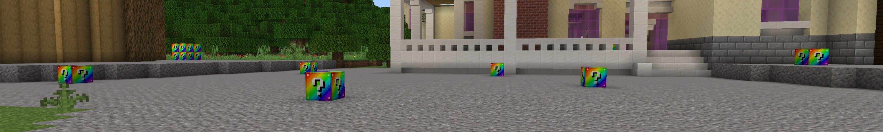 Rainbow Lucky Blocks Panorama