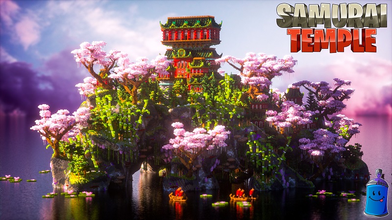 Samurai Temple Key Art