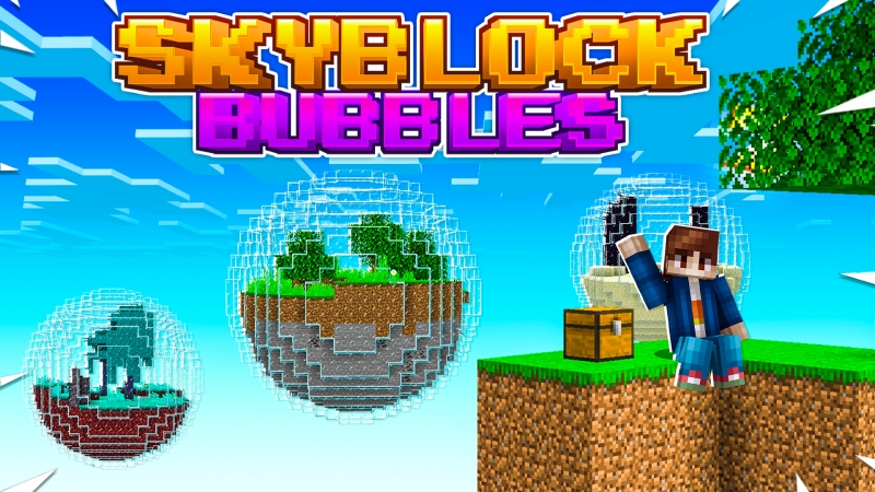 Skyblock Bubbles Key Art