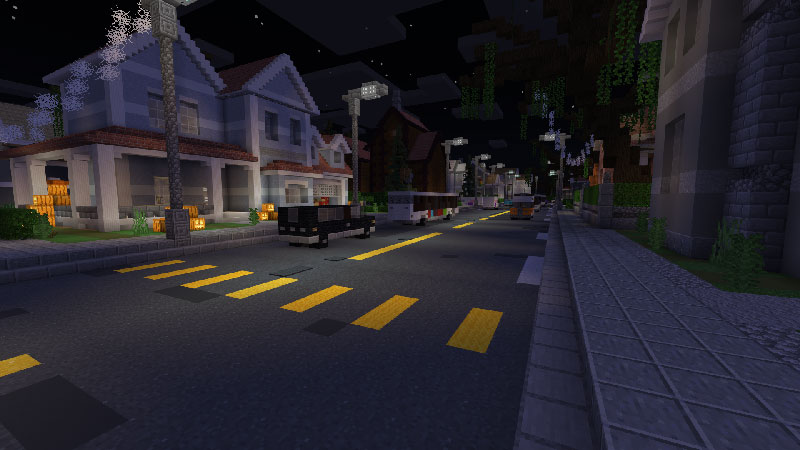 Halloween Street In Minecraft Marketplace Minecraft